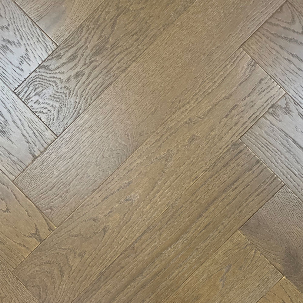 Herringbone Flooring Dark Brown